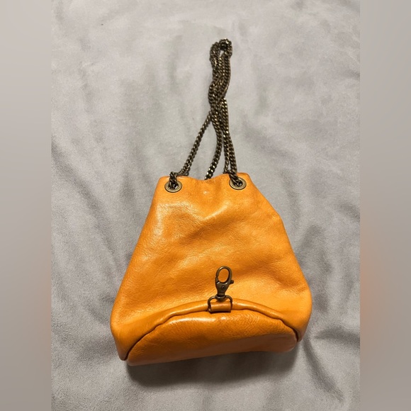 PRATESI FIRENZE Italian Leather Bucket Bag - Picture 2 of 3